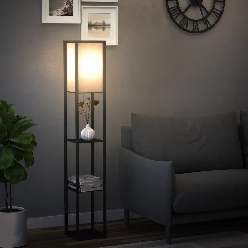 Candeeiro de Pé Cosmos - Preto - Design Moderno - Leva-Me Contigo - Móveis & Decoração