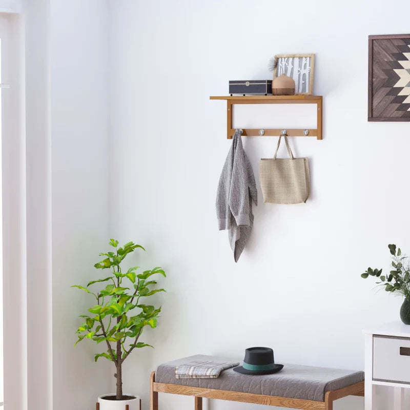Cabide de Parede em Bambú - Design Natura - Leva-Me Contigo - Móveis & Decoração