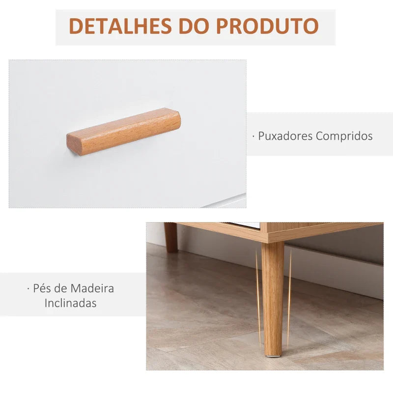 Cómoda Leone - Design Nórdico - Leva-Me Contigo - Móveis & Decoração