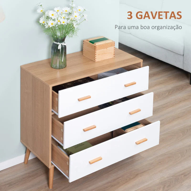 Cómoda Leone - Design Nórdico - Leva-Me Contigo - Móveis & Decoração