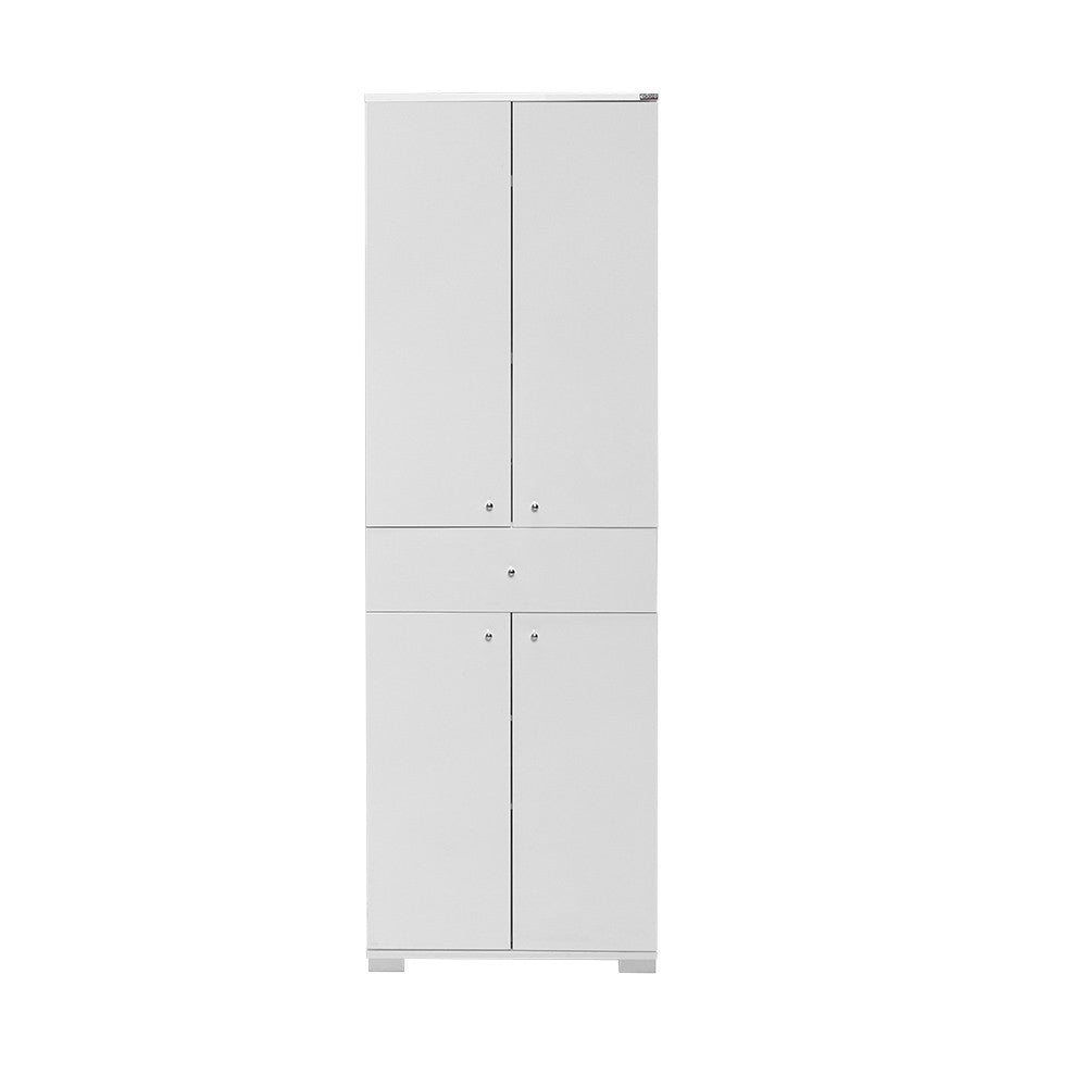 Armário Alto de Escritório "Doc" - 60x187x40 cm - Branco - Design Moderno - A minha loja