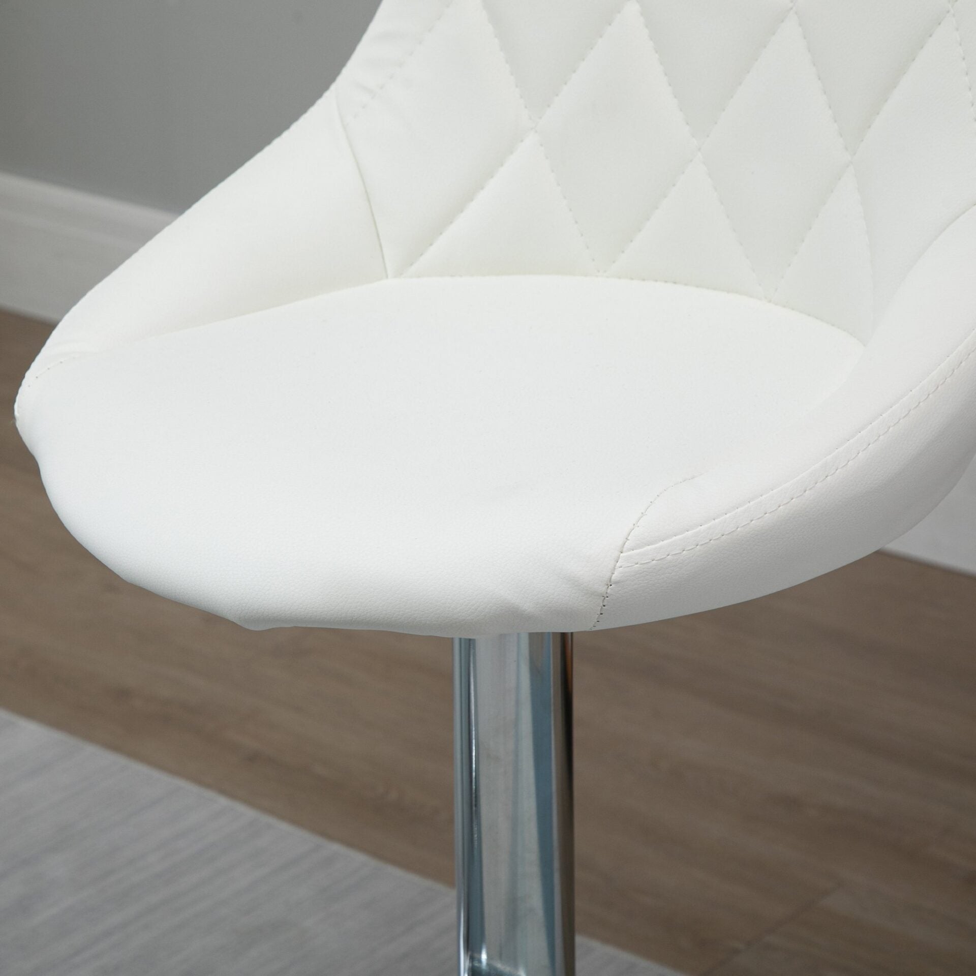 Conjunto de 2 Bancos de Bar Mali - Branco - Design Moderno - Leva-Me Contigo - Móveis & Decoração