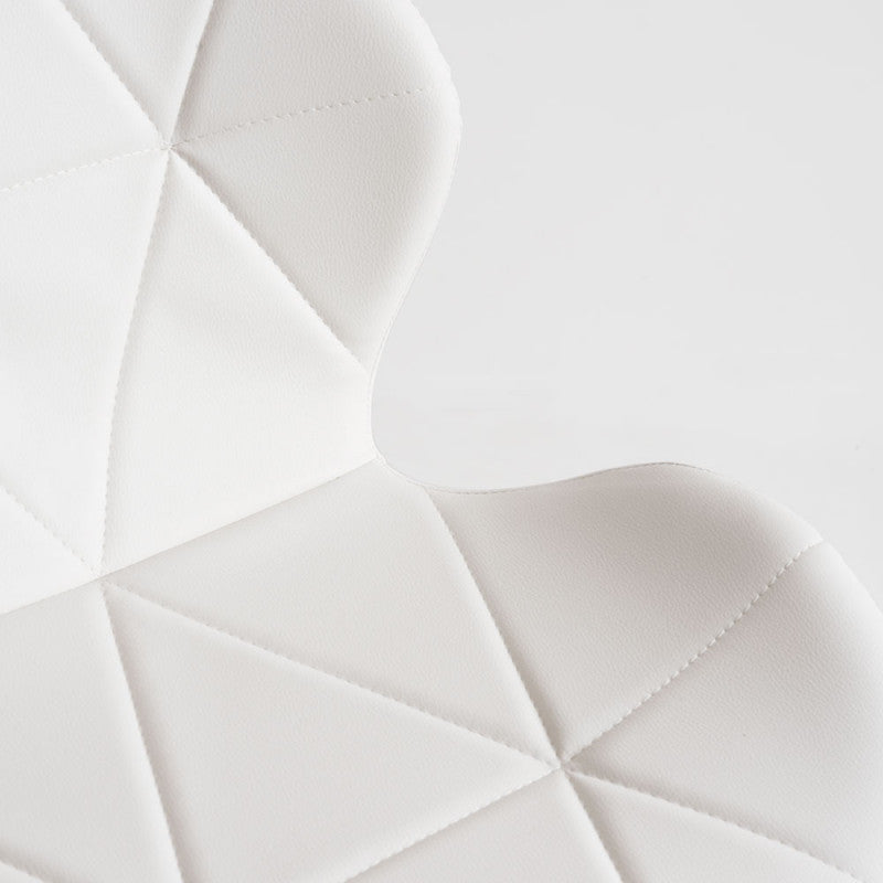 Conjunto de 2 Bancos de Bar Alterci - Branco - Design Nórdico