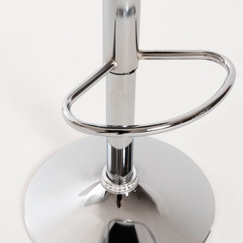 Conjunto de 2 Bancos de Bar Alterci - Branco - Design Nórdico