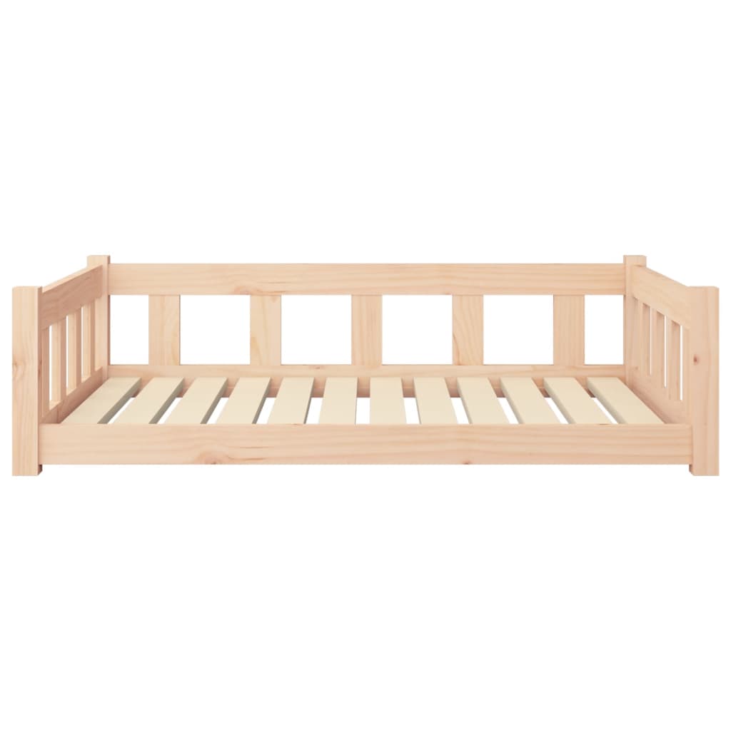 Cama para cães 105,5x75,5x28 cm madeira de pinho maciça - A minha loja