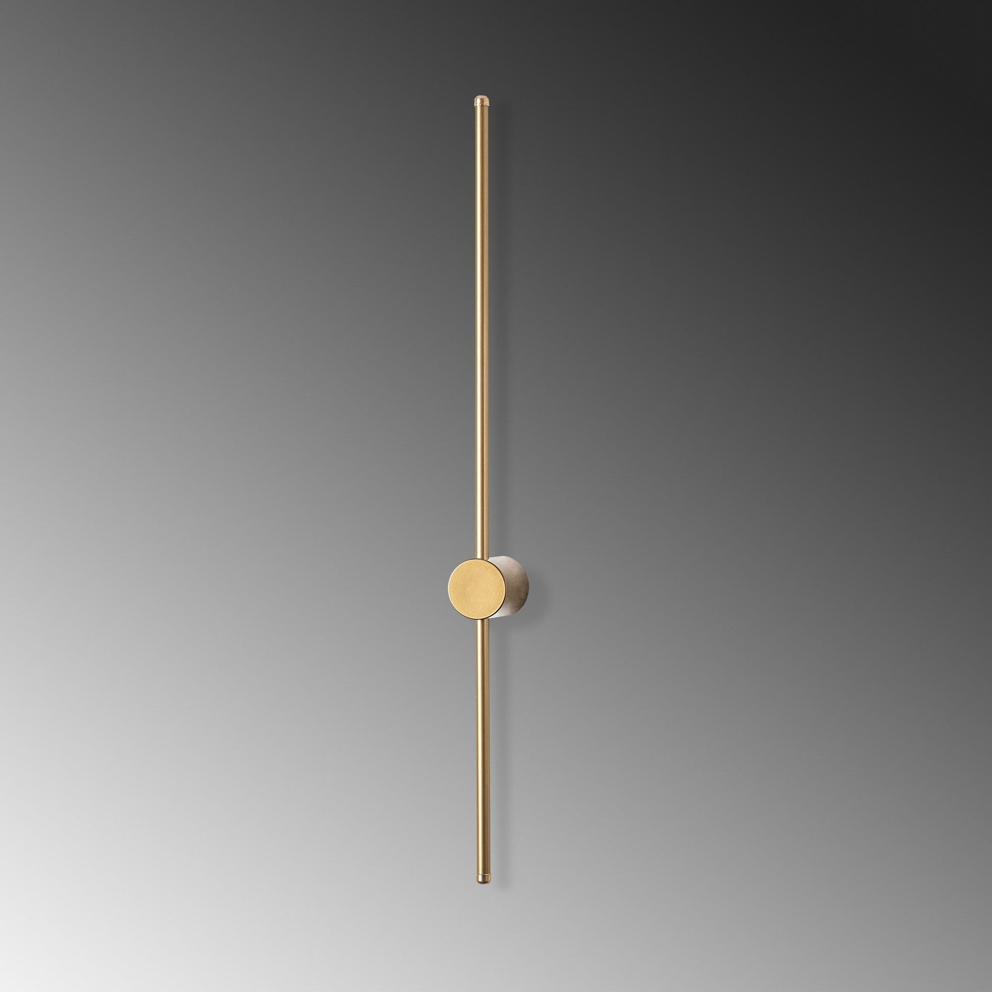 Candeeiro de Parede "Sword" – Dourado – 91x10x7 cm – Design Moderno - A minha loja