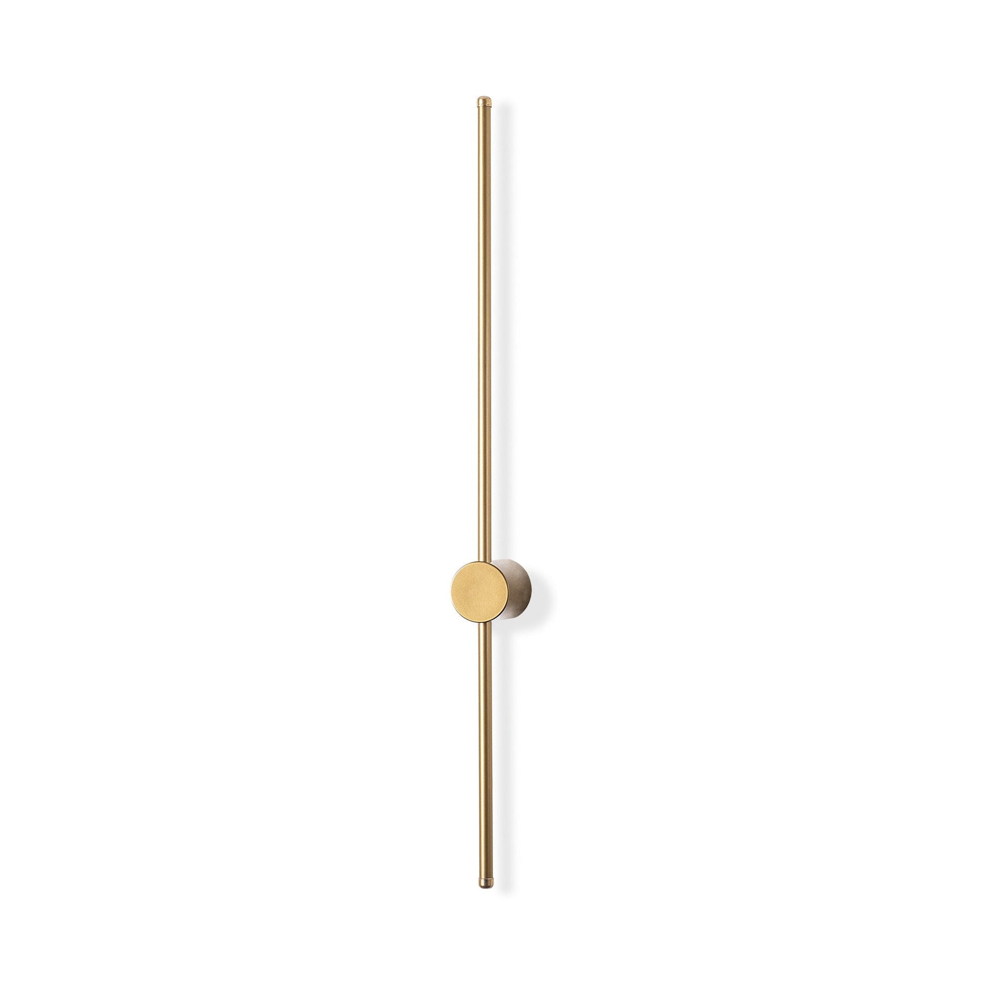 Candeeiro de Parede "Sword" – Dourado – 91x10x7 cm – Design Moderno - A minha loja