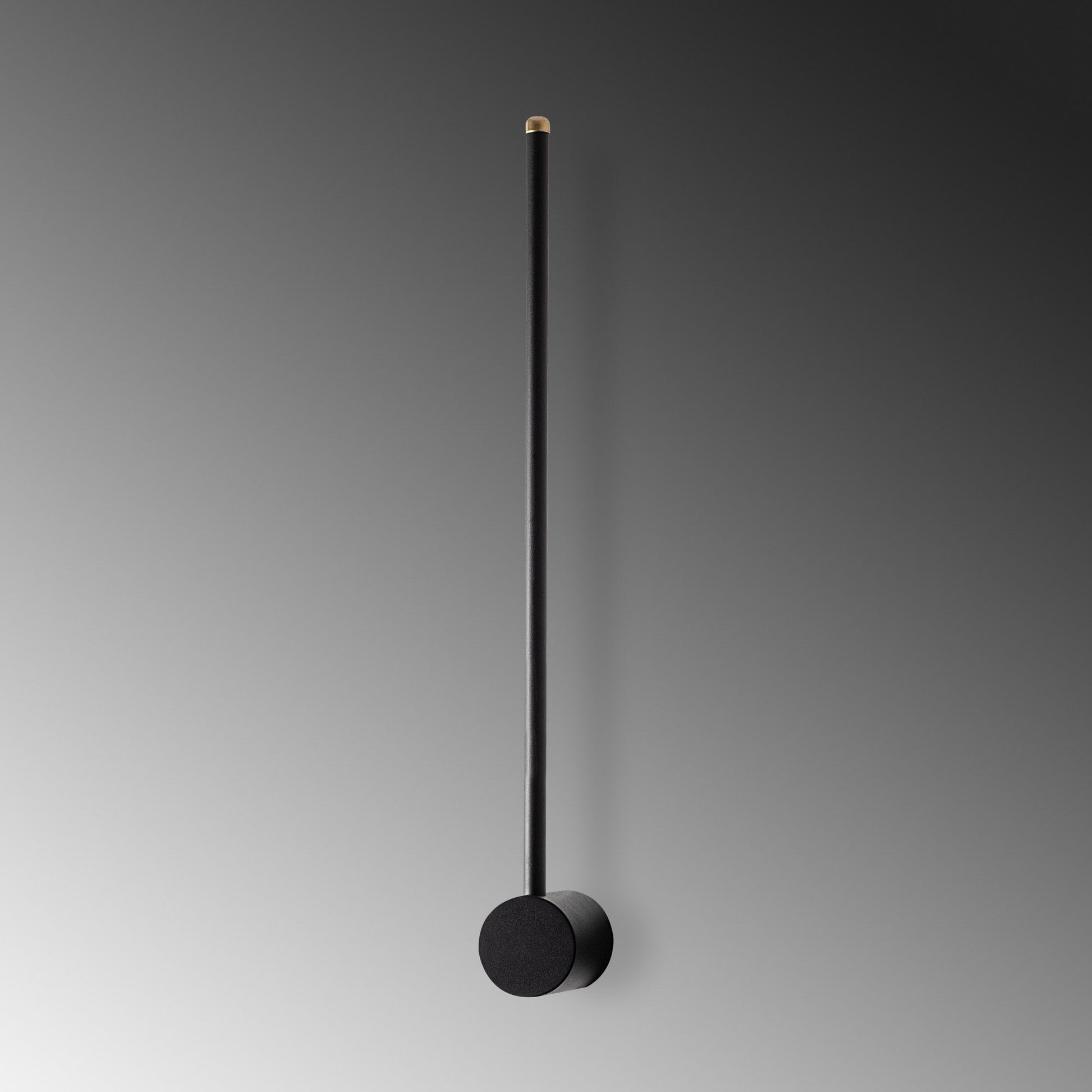 Candeeiro de Parede "Sword" – Preto – 62x10x7 cm – Design Moderno - A minha loja