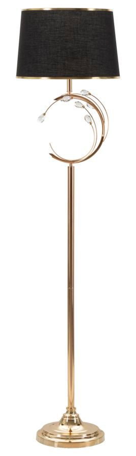 Candeeiro de Pé "Bruxelles" Dourado – Ø38x160 cm - A minha loja