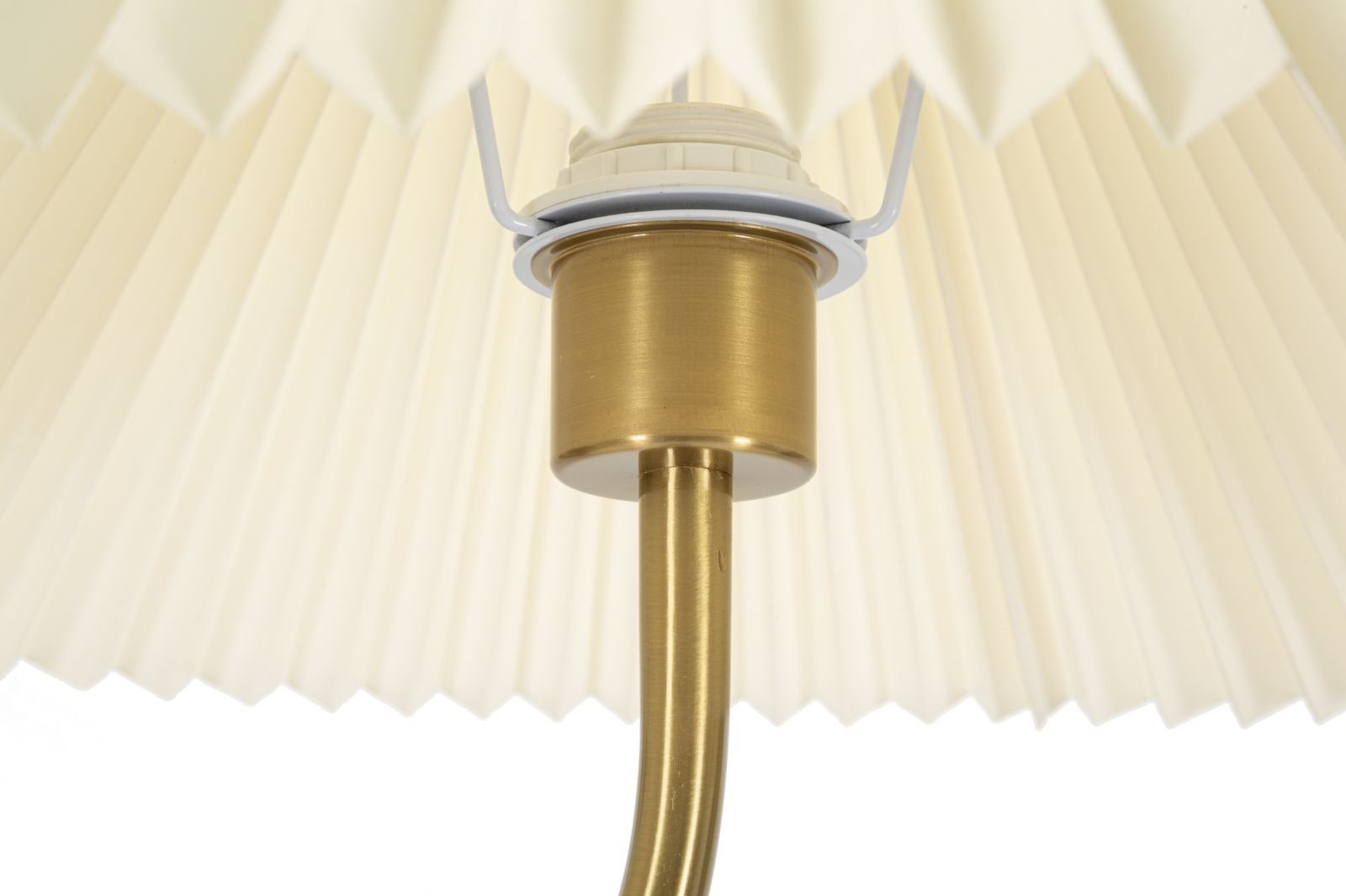 Candeeiro de Pé "Closy" Preto e Dourado – Ø46x172 cm - A minha loja