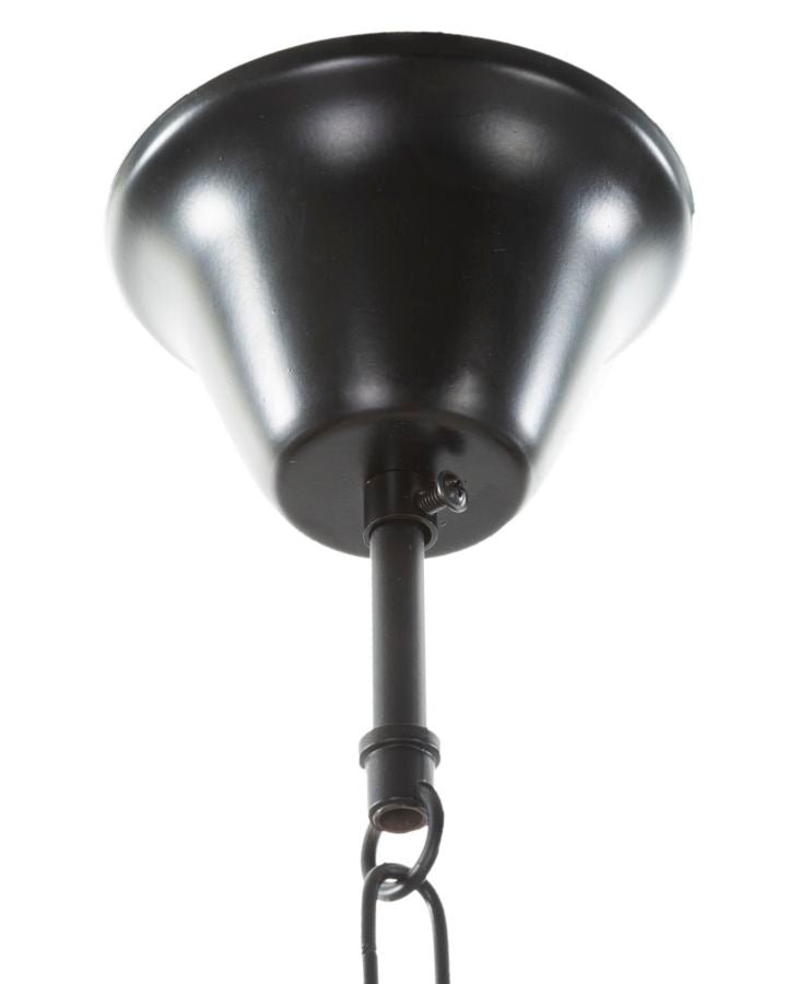 Candeeiro de Teto Boho Chic - Metal e Corda em Formato Redondo - 90 cm - 6 Pontos de Luz - A minha loja