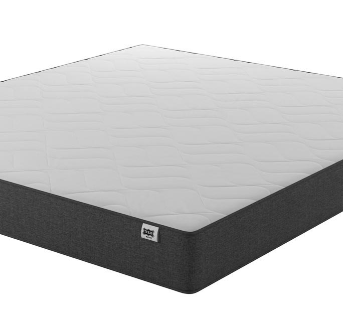 Cama Hidráulica com Arrumação "Patricia" - 180x200cm - Estrado e Colchão Incluídos - Cor Branco