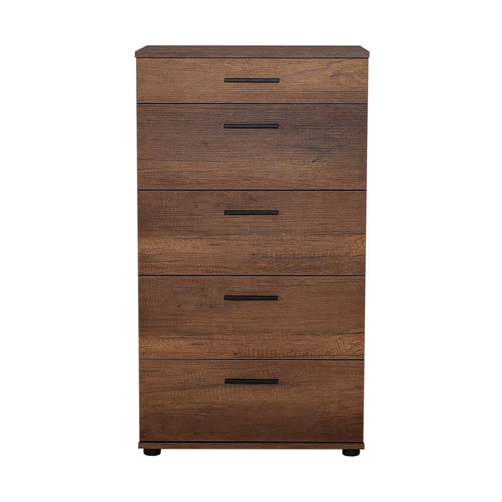 Cómoda "Lyra" - Nogueira - 60x108x44cm - Design Moderno - A minha loja