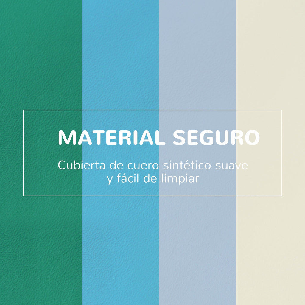 Conjunto de 4 Blocos de Espuma para Crianças de 1 - 3 Anos Figuras de Construção Brinquedo de Aprendizagem Infantil Estofado em PU 150x50x39cm Multicor - A minha loja