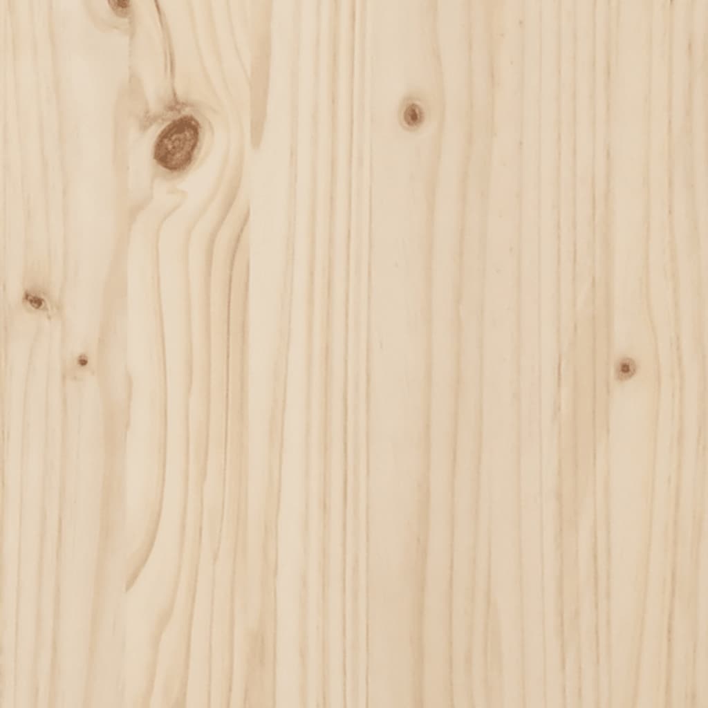 Estrutura de cama 140x190 cm madeira maciça - A minha loja