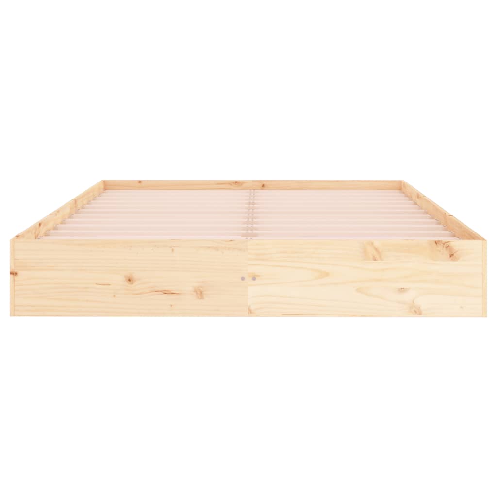 Estrutura de cama super king 180x200 cm madeira maciça - A minha loja