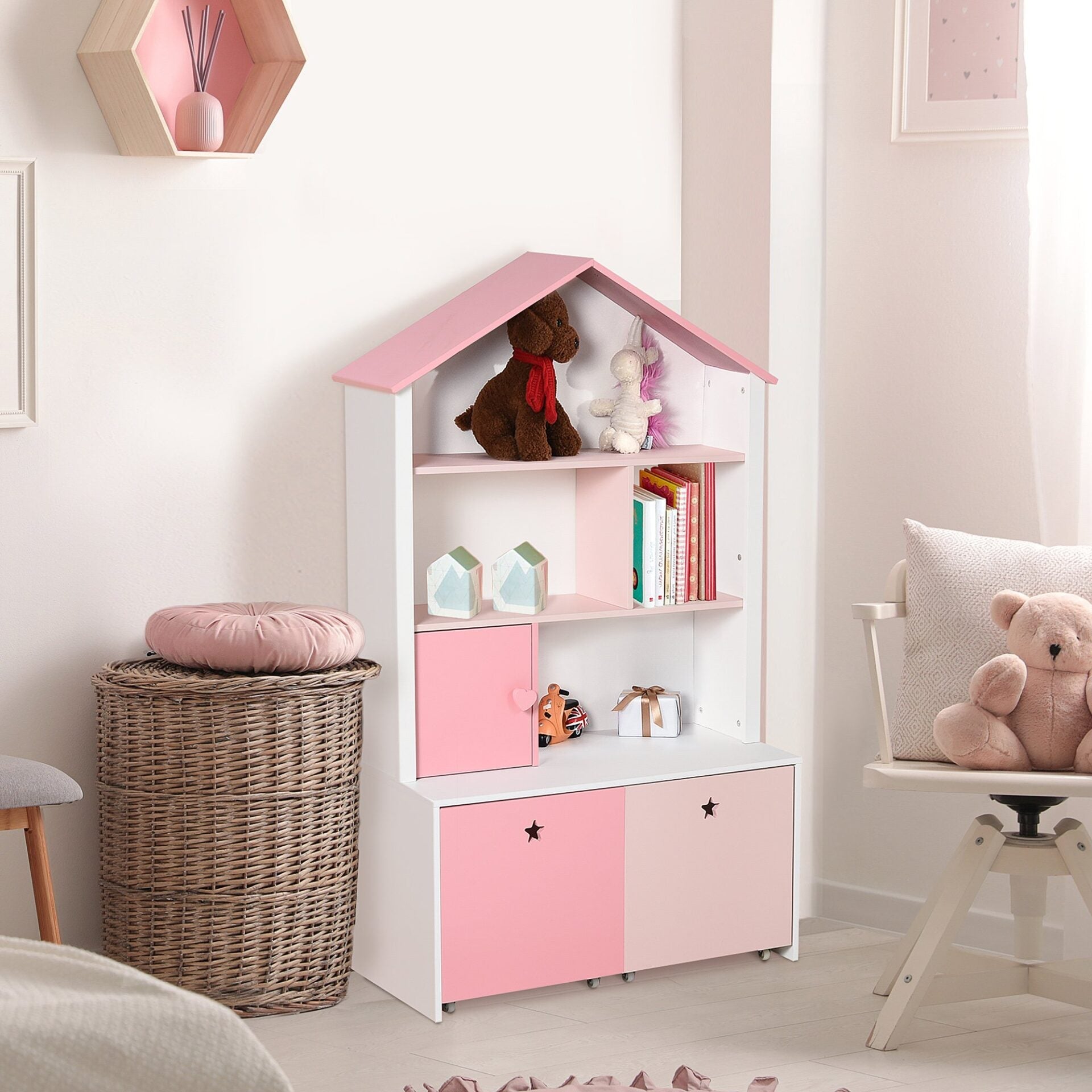 Estante Infantil Venici - Design Nórdico - Leva-Me Contigo - Móveis & Decoração