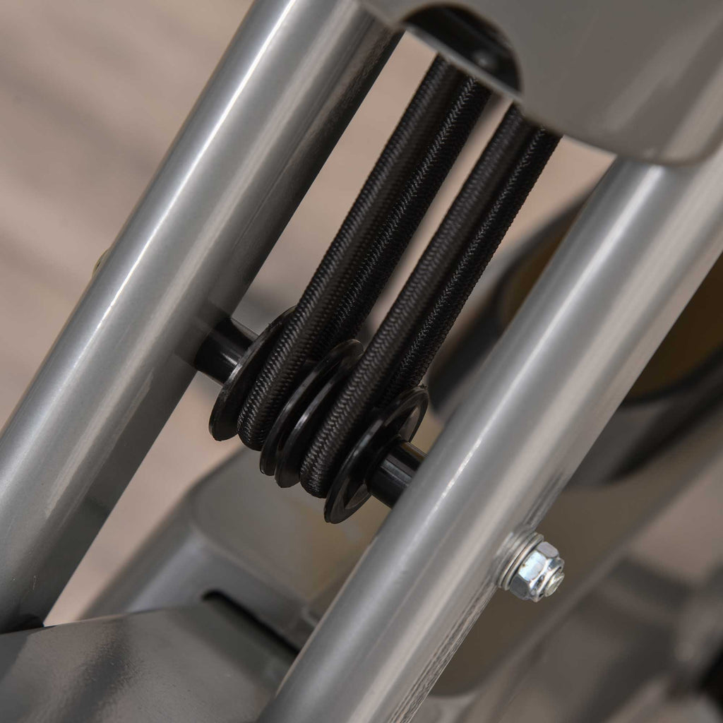 Bicicleta Estática Dobrável com Altura e Resistência Ajustável e Tela LCD- HomeGym - Leva-Me Contigo - Móveis & Decoração