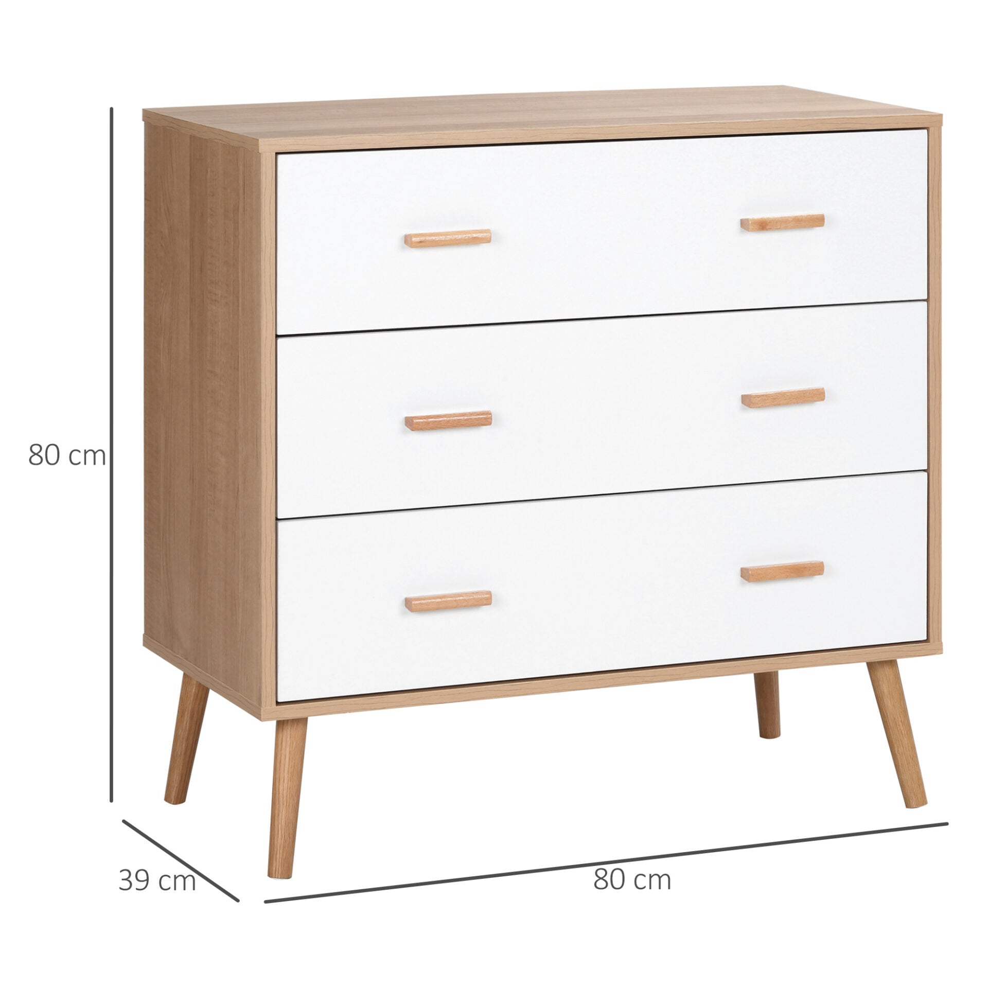Cómoda Leone - Design Nórdico - Leva-Me Contigo - Móveis & Decoração