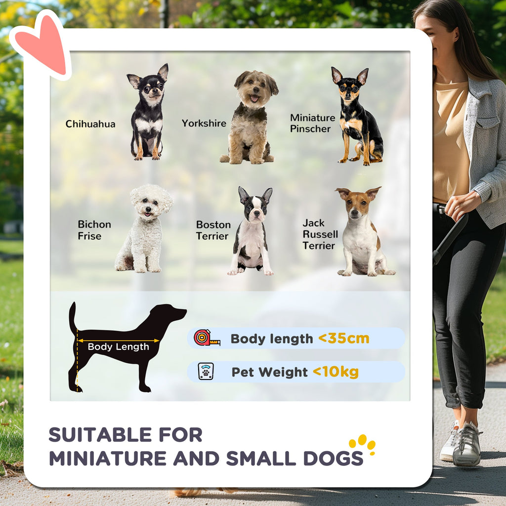 PawHut Carrinho de Passeio para Animais de Estimação Carrinho para Cães e Gatos Dobrável com Capô Ajustável Cesta de Armazenamento Suporte para Copos e Travão 75x45x97 cm Azul Escuro