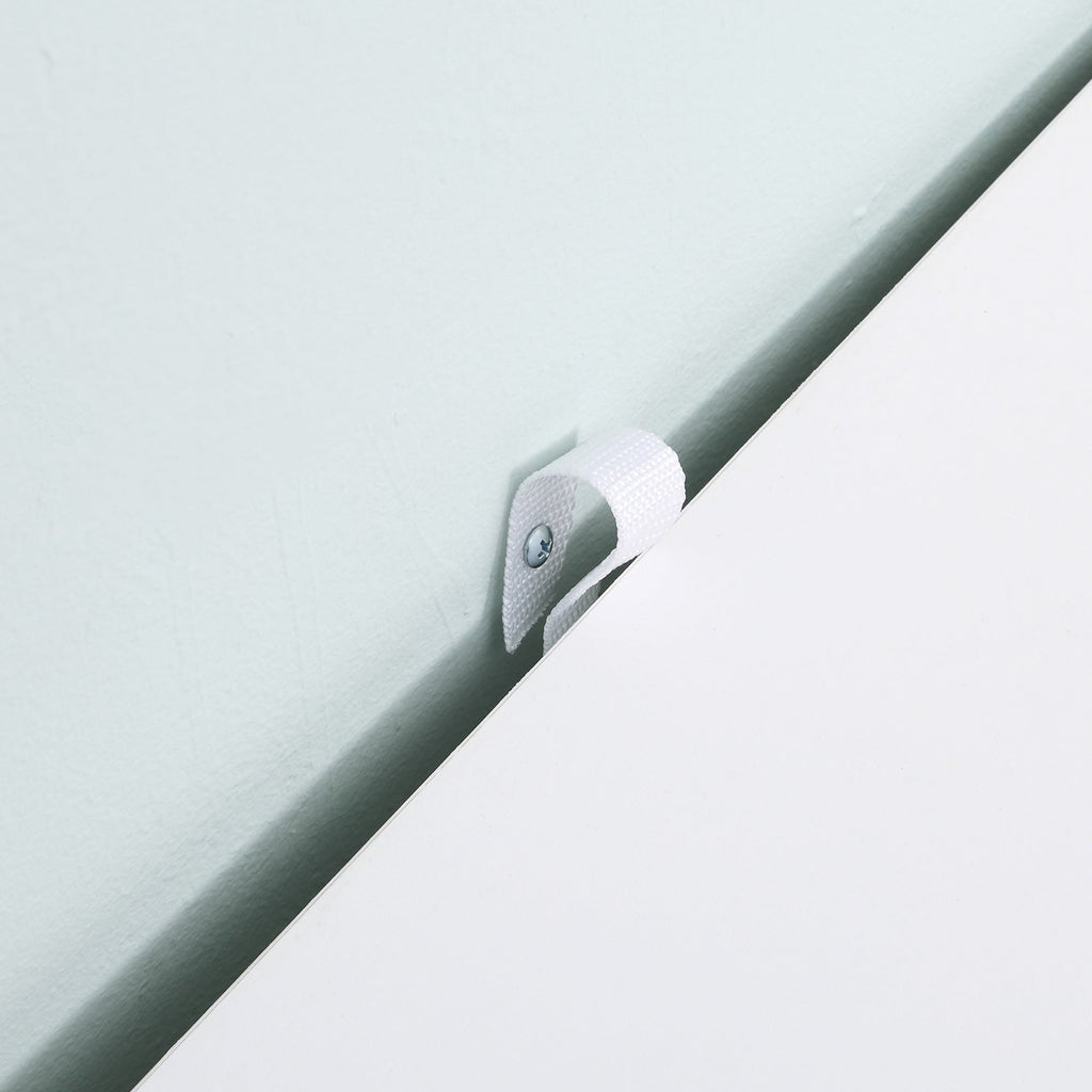 HOMCOM Mesa de Cabeceira com 2 Gavetas Mesa Auxiliar com Pés de Aço para Sala de Estar Dormitório 45x39x48cm Carvalho e Branco - A minha loja