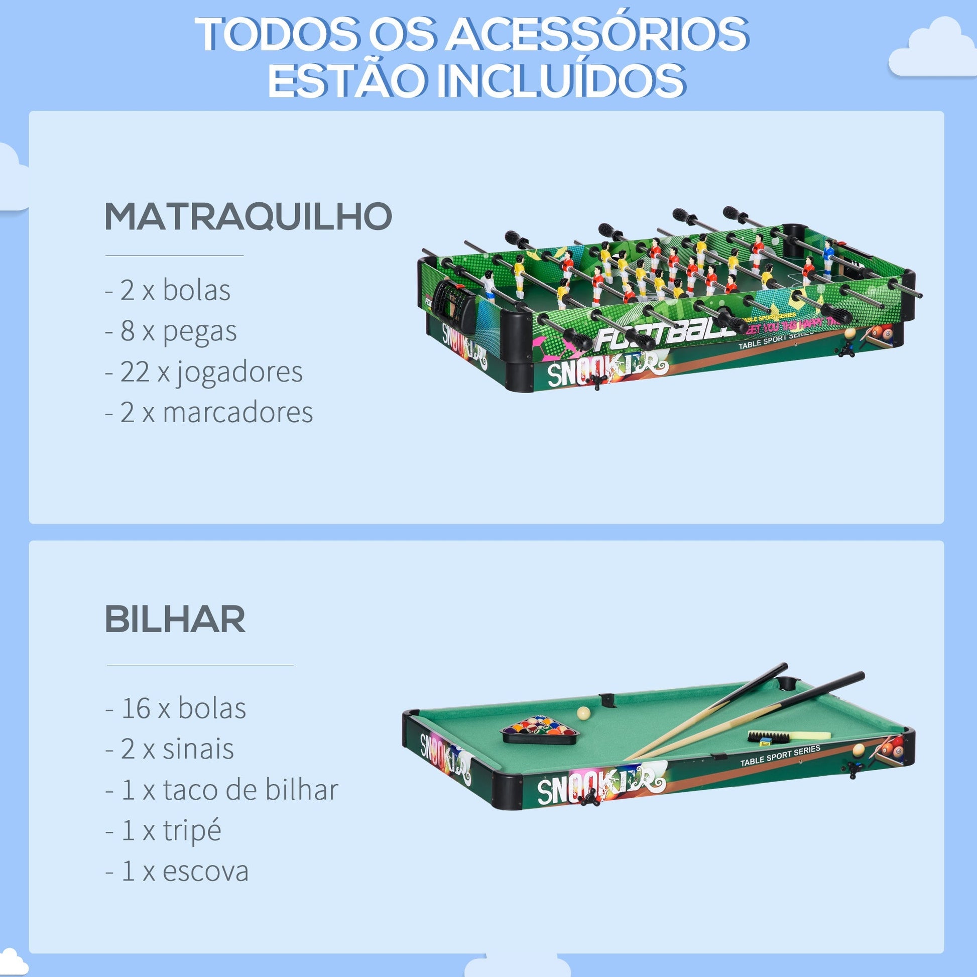HOMCOM Mesa Multi Jogos para Crianças acima de 7 Anos Mesa de Jogos 6 em 1 Dobrável Bilhar Matraquilho Ping Pong Lançamento de Anéis Hóquei no Gelo e Air Hóquei 118x104x71cm Multicor - A minha loja