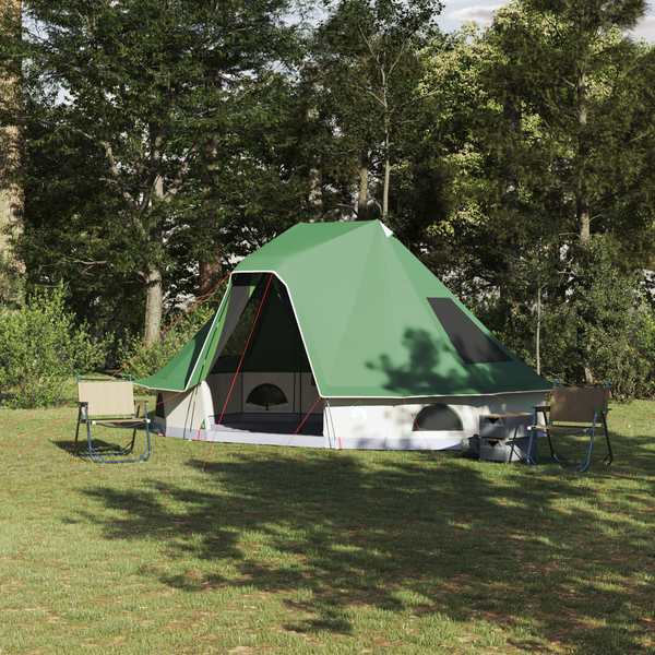 Tenda Familiar Tipi Verde para 6 Pessoas Impermeável da