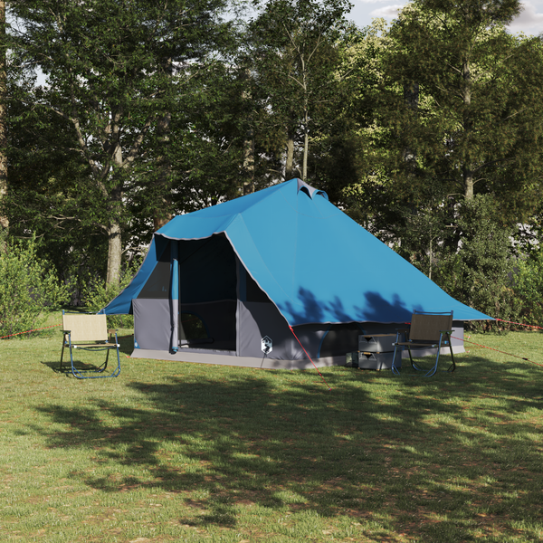 Tenda Familiar Tipi Azul 8-Pessoas Impermeável