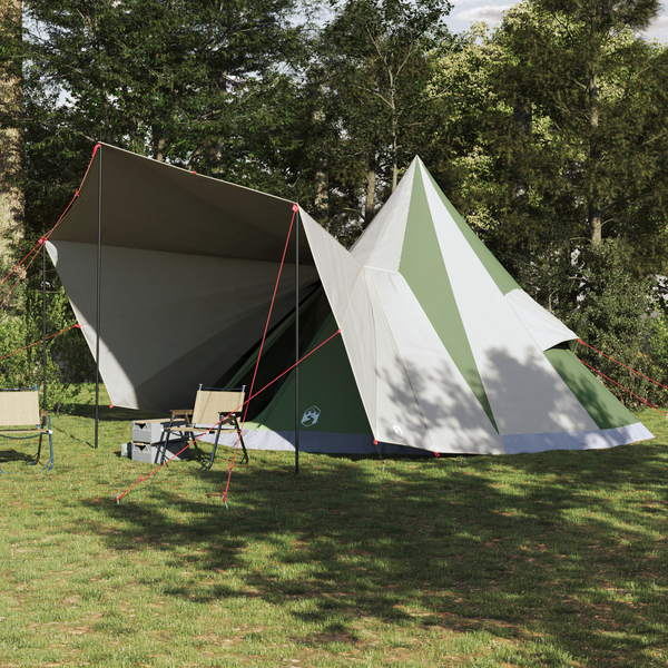 Tenda Familiar Tipi Verde para 12 Pessoas Impermeável
