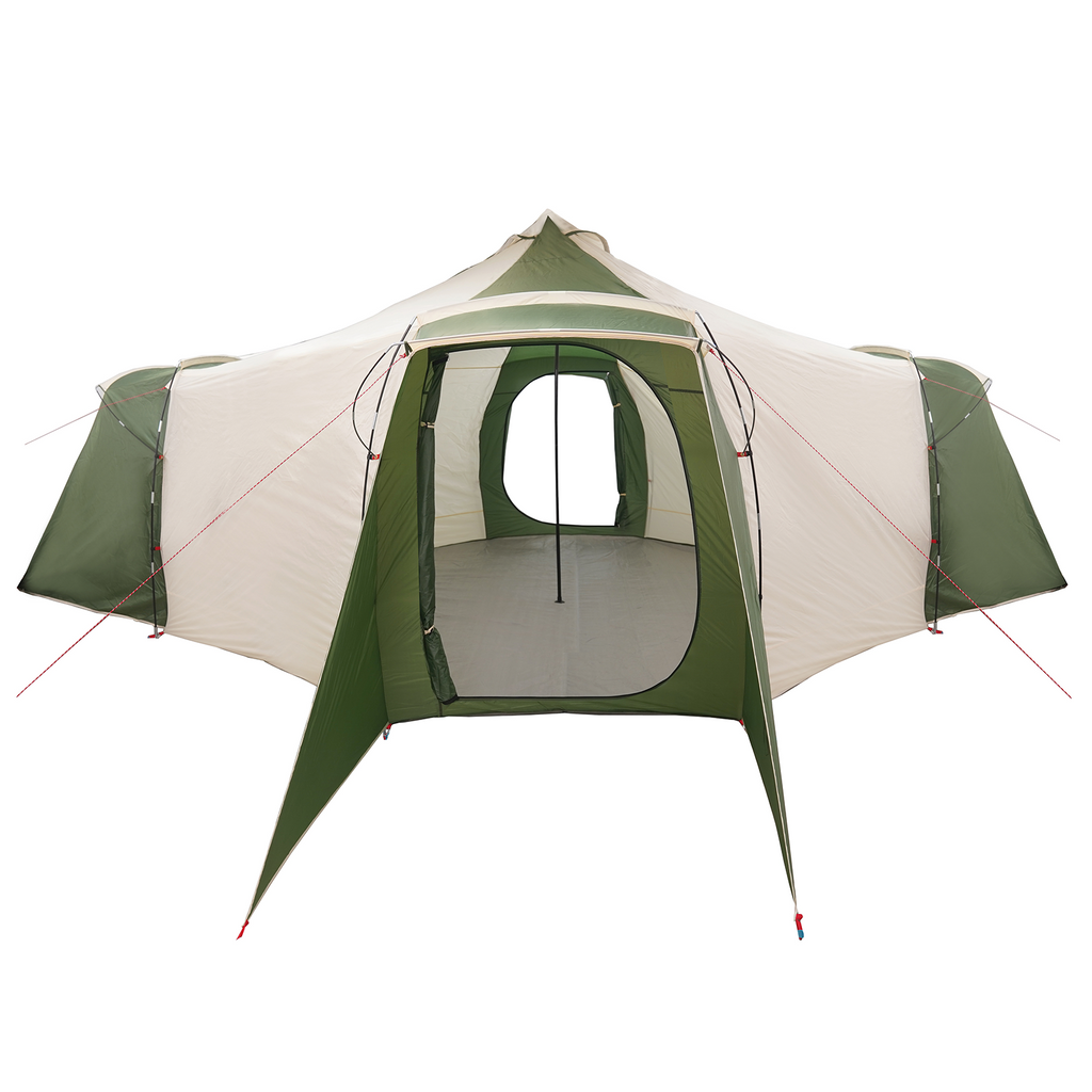 Tenda Familiar Tipi Verde 8-Pessoas à Prova de Água
