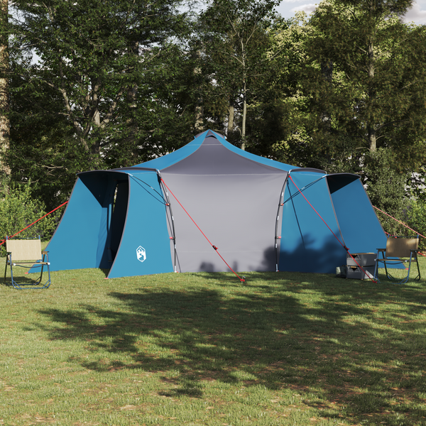 Tenda Familiar Tipi Azul 8-Pessoas Impermeável