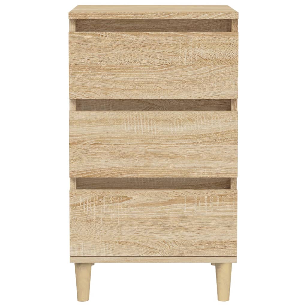 Mesa de cabeceira 40x35x70 cm derivados madeira carvalho sonoma - A minha loja