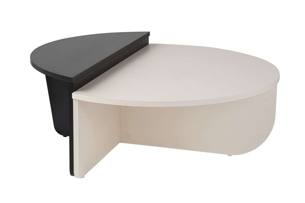 Mesa de Centro "Orion" – Preto, Conjunto Modular, 90x60x30 cm, Design Sofisticado - A minha loja