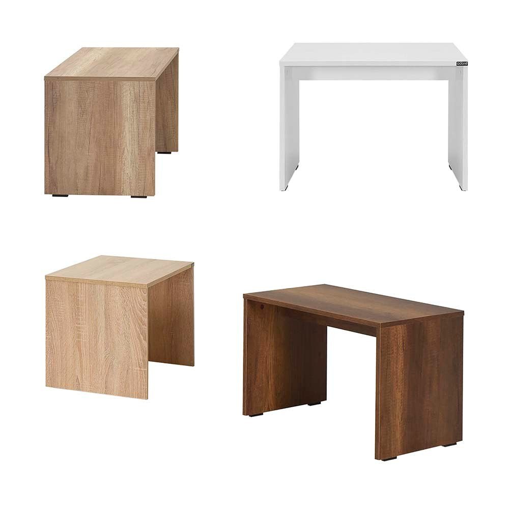 Mesa de Centro "Rsh - 300 - Oo - 1" - Design Moderno - Oslo Walnut - A minha loja