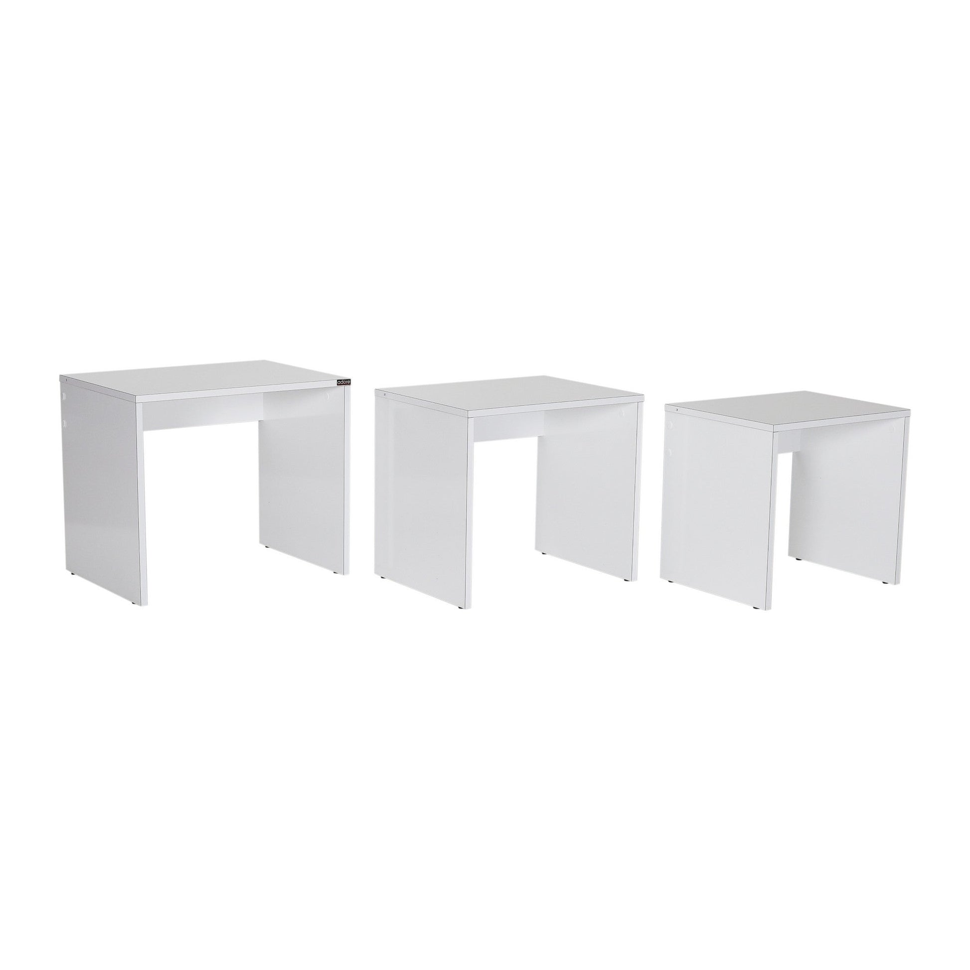 Mesa de Centro "Shp - 103 - Pp - 1" - Design Moderno - Branco - A minha loja