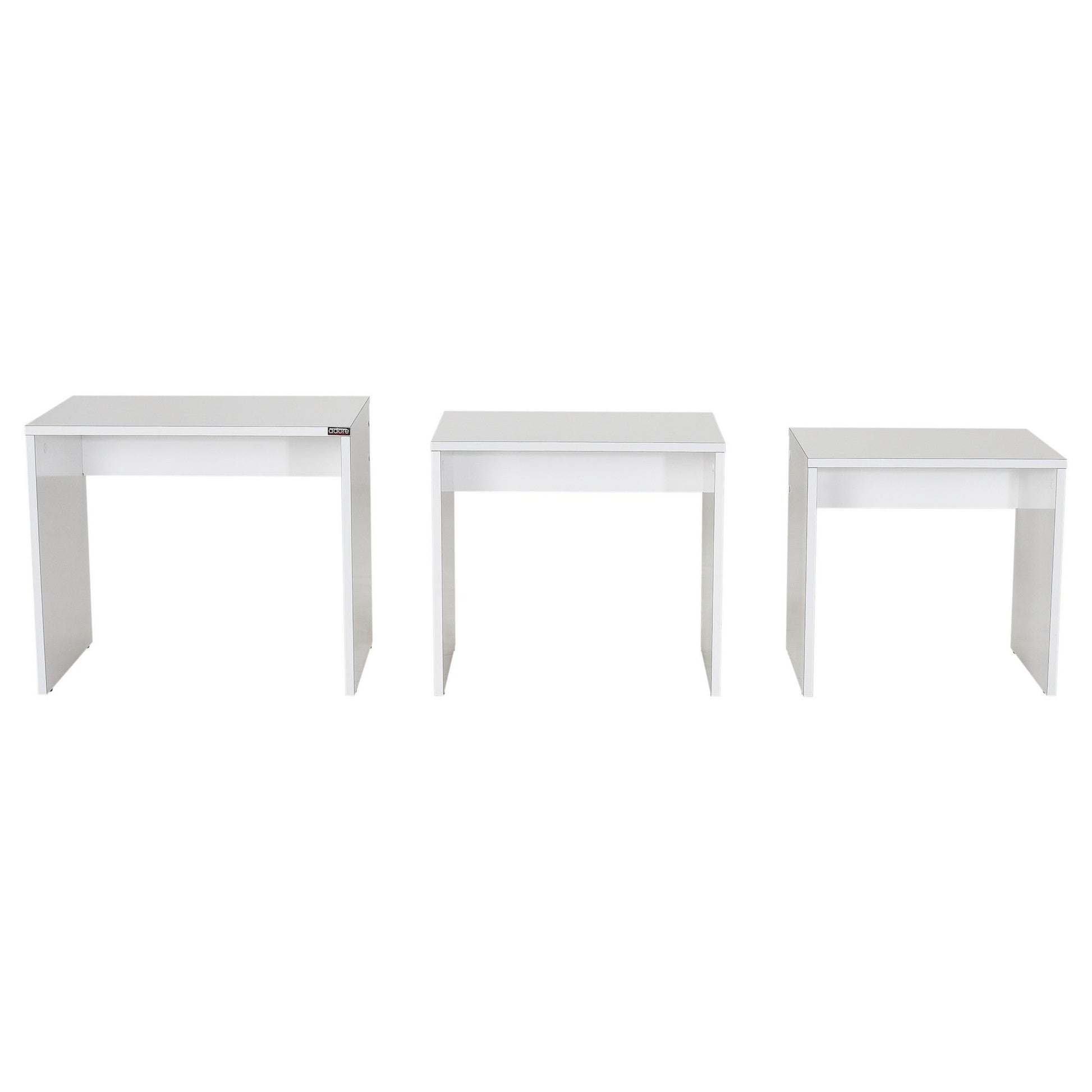 Mesa de Centro "Shp - 103 - Pp - 1" - Design Moderno - Branco - A minha loja