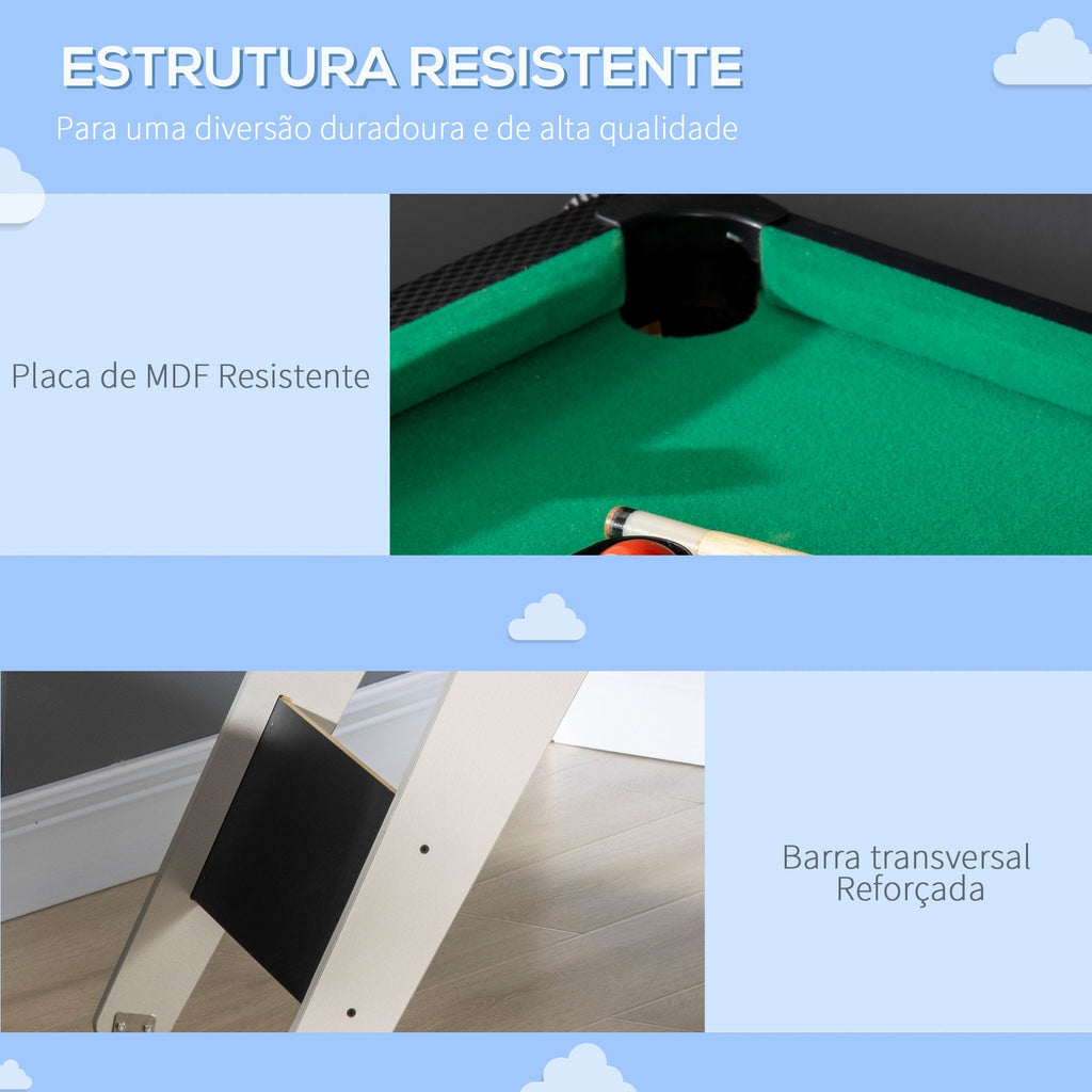 Mesa Multi Jogos para Crianças acima de 7 Anos Mesa de Jogos 6 em 1 com Rodas Bilhar Matraquilho Ping Pong Lançamento de Anéis Hóquei no Gelo e Air Hóquei 120x88x79cm Multicor - A minha loja