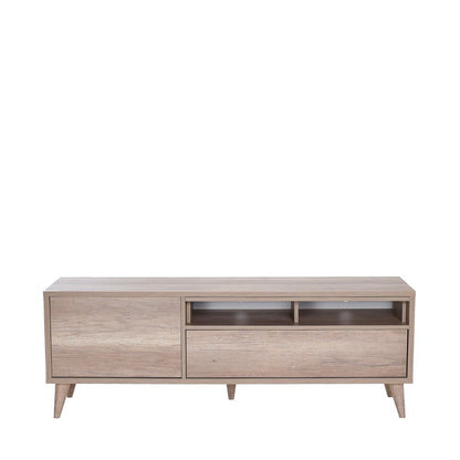 Móvel de TV "Cesar" – Nogueira Clara – 150 x 53 x 40 cm – Design Moderno - A minha loja