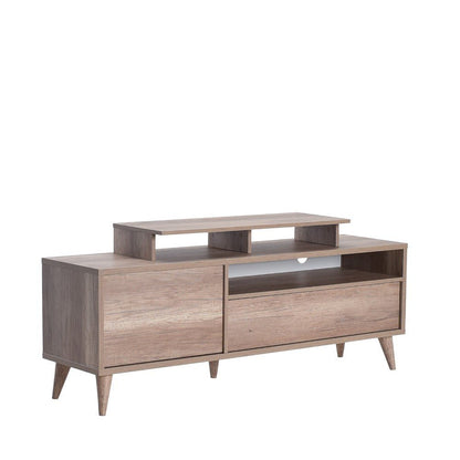 Móvel de TV "Cesar" – Nogueira Clara – 150 x 53 x 40 cm – Design Moderno - A minha loja