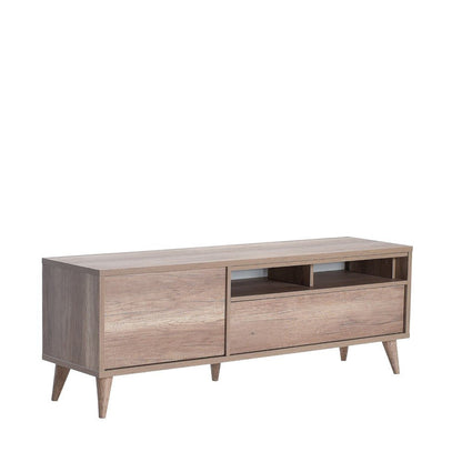 Móvel de TV "Cesar" – Nogueira Clara – 150 x 53 x 40 cm – Design Moderno - A minha loja