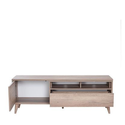 Móvel de TV "Cesar" – Nogueira Clara – 150 x 53 x 40 cm – Design Moderno - A minha loja
