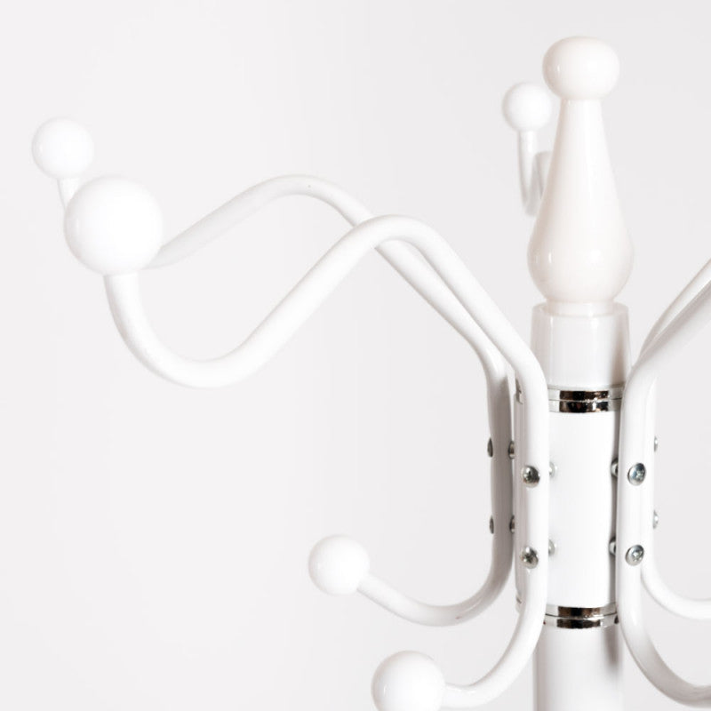 Cabide Vintel com Base em Mármore - Branco - Design Clássico - Leva-Me Contigo - Móveis & Decoração
