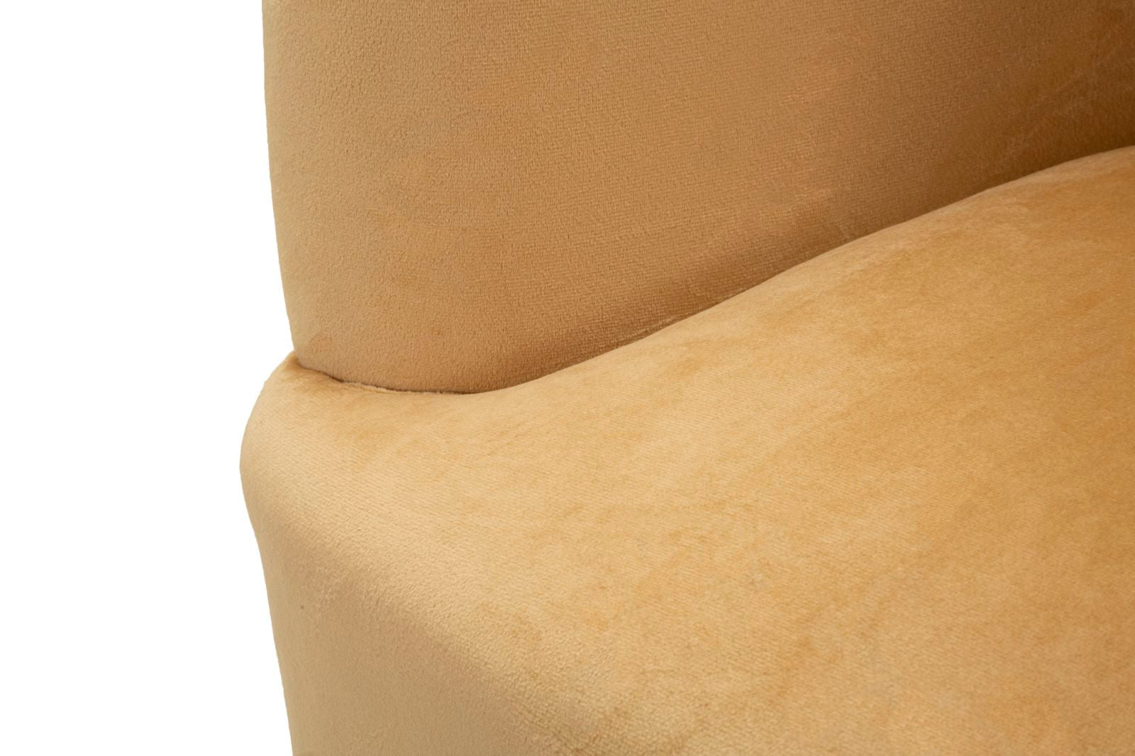 Poltrona Browy com Almofadas - Madeira e Couro Sintético Marrom com Pernas Pretas - 73 cm x 66 cm x 78 cm - A minha loja