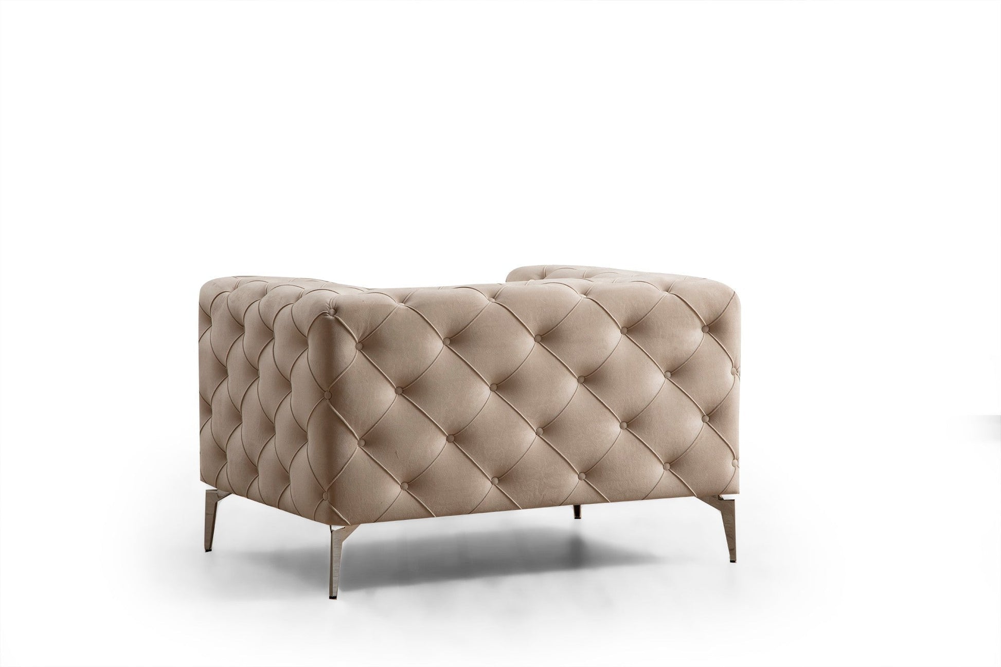 Poltrona "Como" – Design Moderno – Ecru - A minha loja