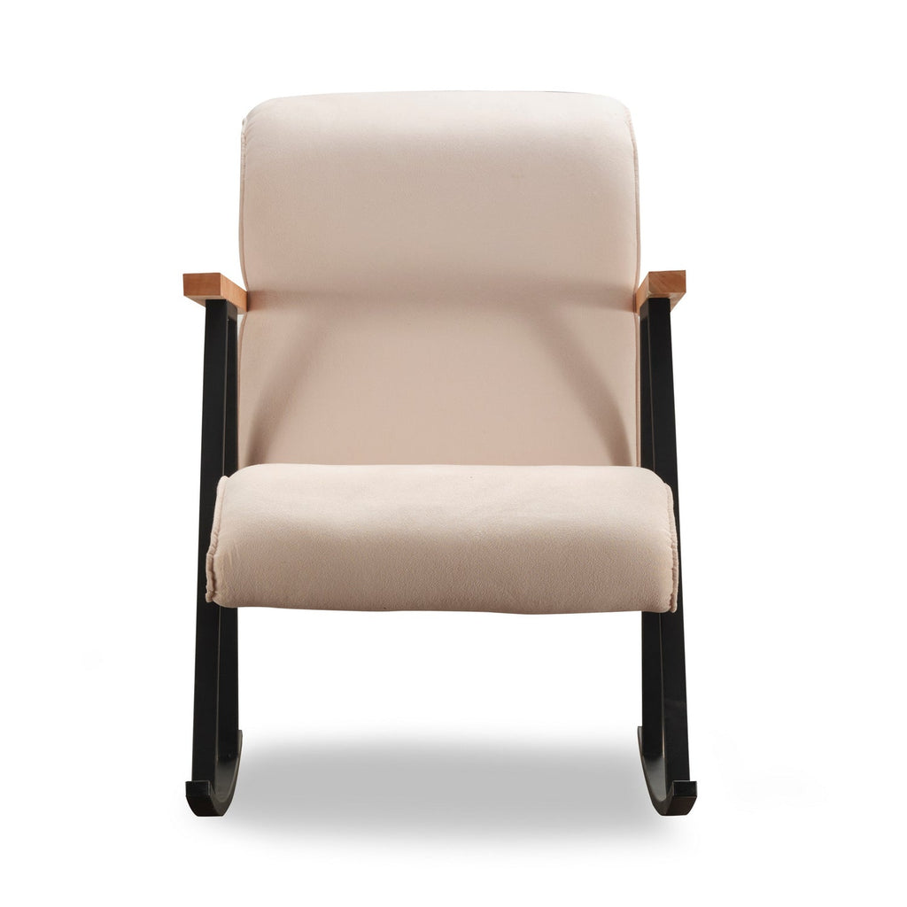 Poltrona de Baloiço "Yoka" – Creme – Design Moderno - A minha loja