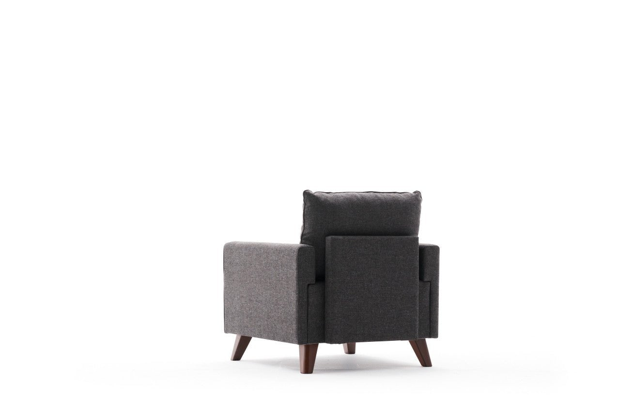Poltrona de Descanso Monaco – Antracite - Design Moderno - A minha loja