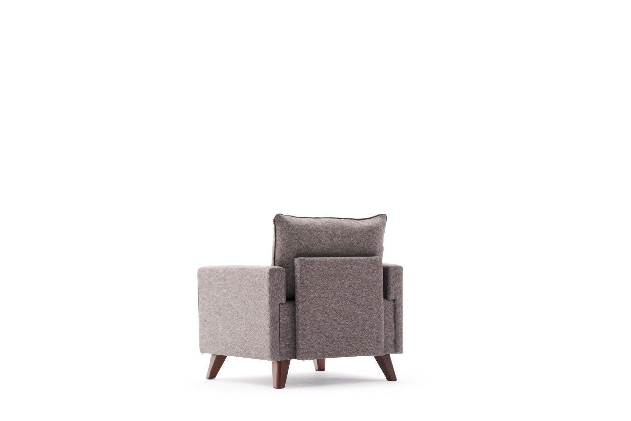 Poltrona de Descanso "Monaco" – Castanho - Design Moderno - A minha loja