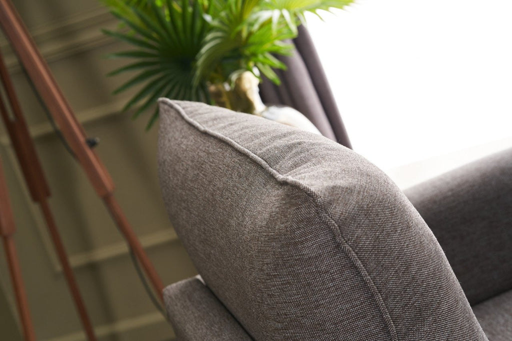 Poltrona de Descanso "Monaco" – Castanho - Design Moderno - A minha loja