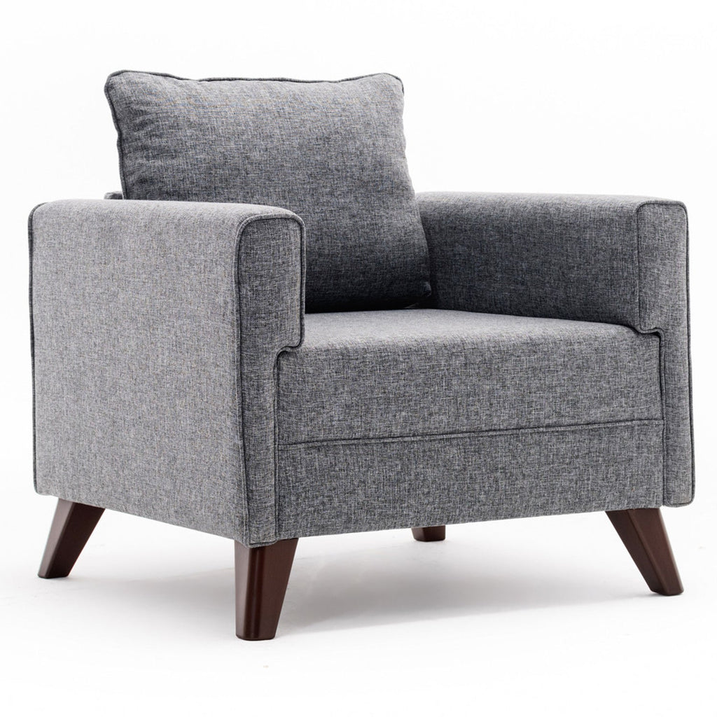 Poltrona de Descanso "Monaco" – Cinzento - Design Moderno - A minha loja