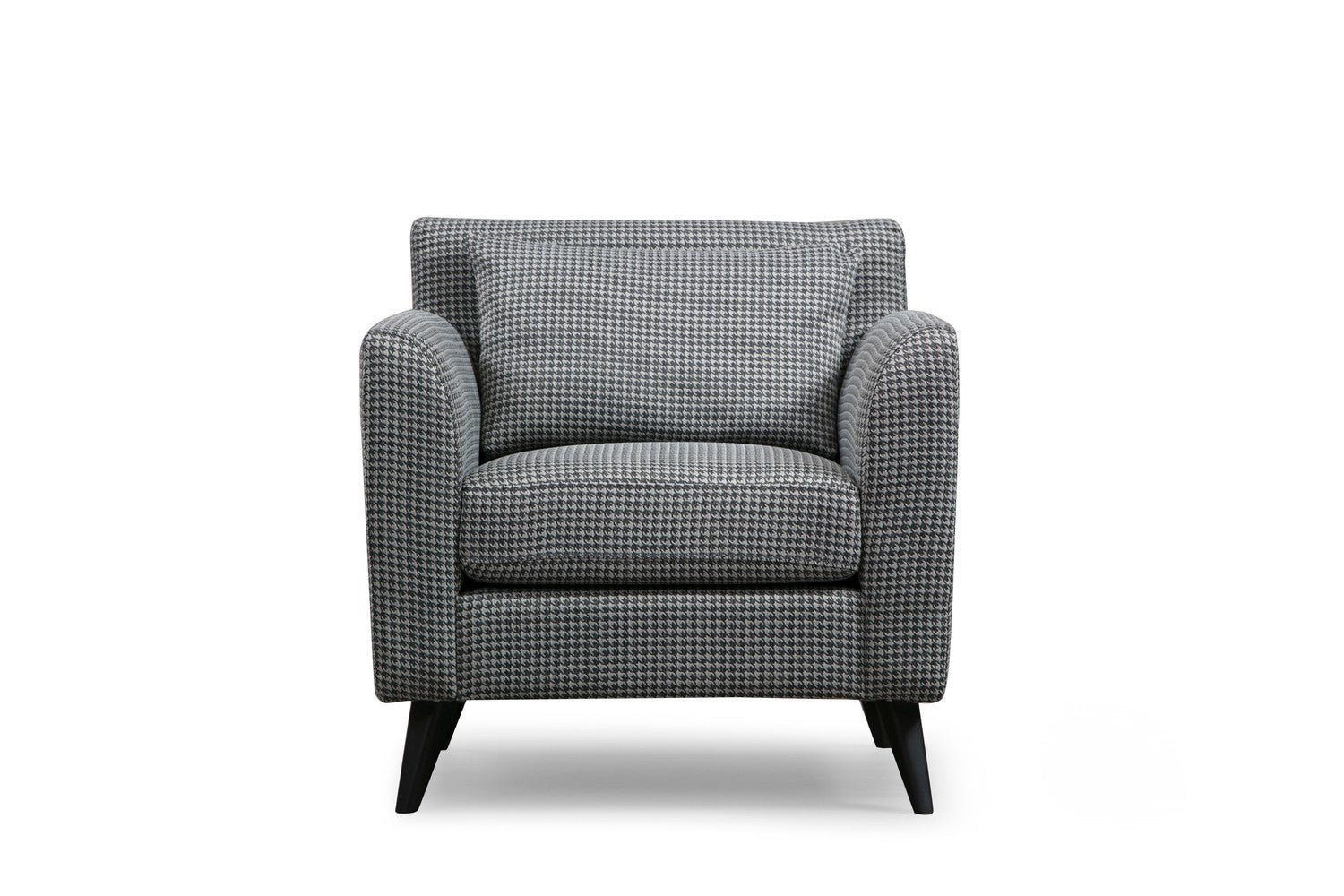 Poltrona de Descanso "Nordic" - Padrão Preto e Branco - Design Nórdico - A minha loja